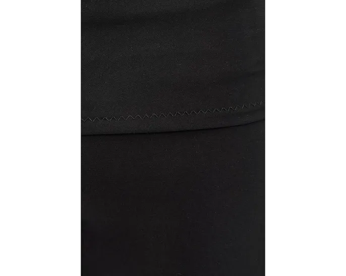 Брюки Norma Kamali Pedal Pusher укороченные с завышенной талией и облегающим кроем