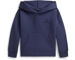 Худи Polo Ralph Lauren Kids Big Fit с логотипом из флиса для малышей и детей младшего возраста