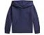 Худи Polo Ralph Lauren Kids Big Fit с логотипом из флиса для малышей и детей младшего возраста