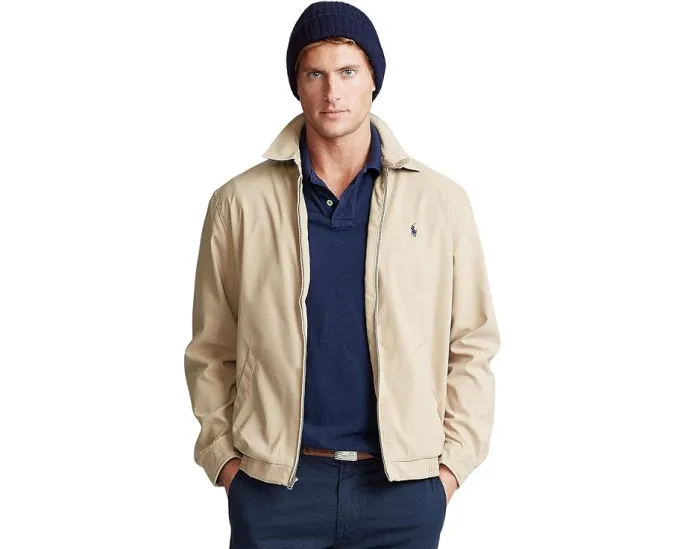 Ветровка Polo Ralph Lauren Bi-Swing с клетчатой подкладкой
