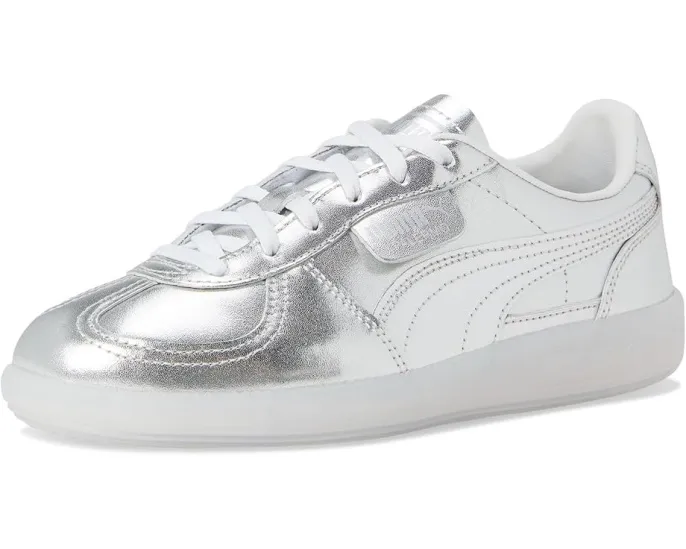 Детские кроссовки Puma Palermo Chrome с Т-образным мыском и контрастными вставками