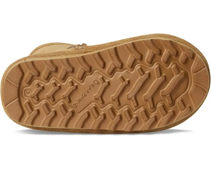 Ботинки Bearpaw Kids Elle Zipper с боковой молнией и мягкой шерстяной подкладкой