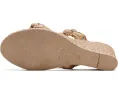 Босоножки Andre Assous Nolita Raffia на платформе из рафии с клиновидным каблуком
