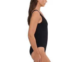 Цельный купальник Nike Shoreline Pucker с круглым вырезом и текстурой пакле