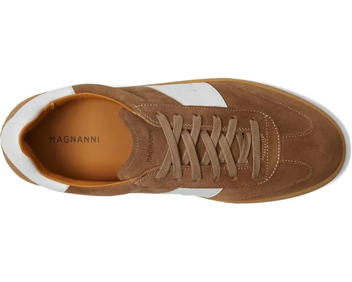 Magnanni Primera кроссовки низкие из замши на круглом носке