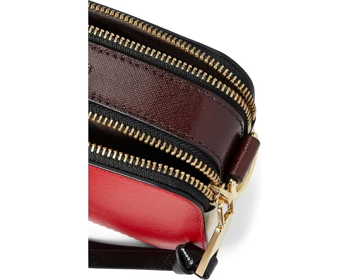 Сумка кроссбоди Marc Jacobs The Americana Snapshot из сафьяновой кожи