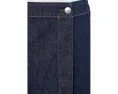 Джинсовая мини-юбка Madewell Denim Wrap Mini Skort на пуговицах