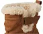 Ботильоны UGG Moxy Pull On на платформе 3.2 дюйма (8.13 см) с меховым воротником из овчины