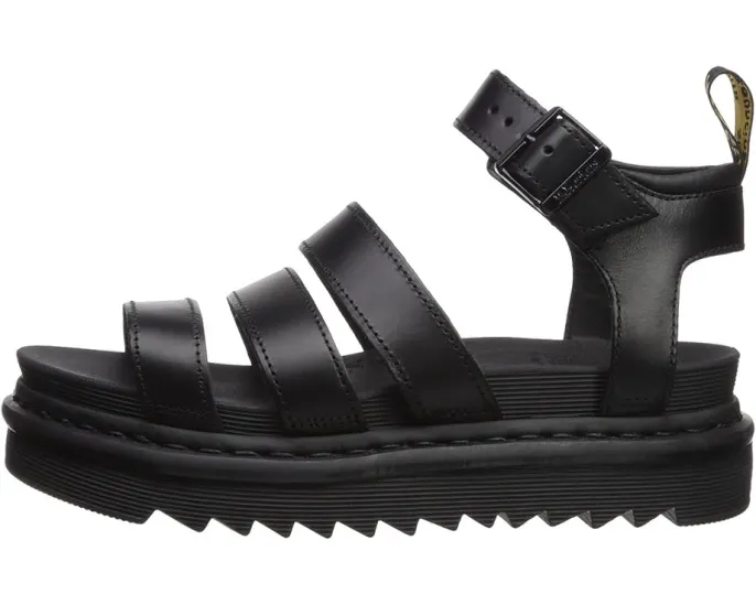 Сандалии Dr. Martens Blaire с гладкой кожей и платформой
