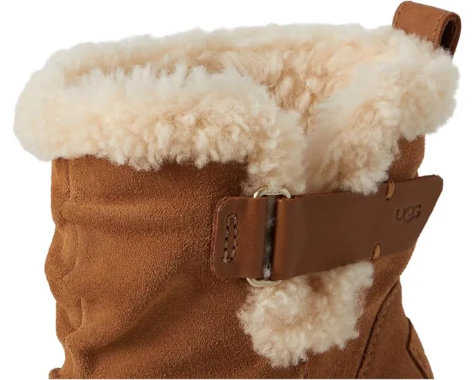 Ботильоны UGG Moxy Pull On на платформе 3.2 дюйма (8.13 см) с меховым воротником из овчины