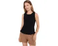 Топ Carolina Smocked Tank Michael Stars с защипами и круглым вырезом