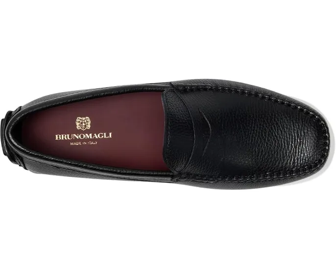 Мокасины Bruno Magli Taranto из кожи и замши с резиновой подошвой