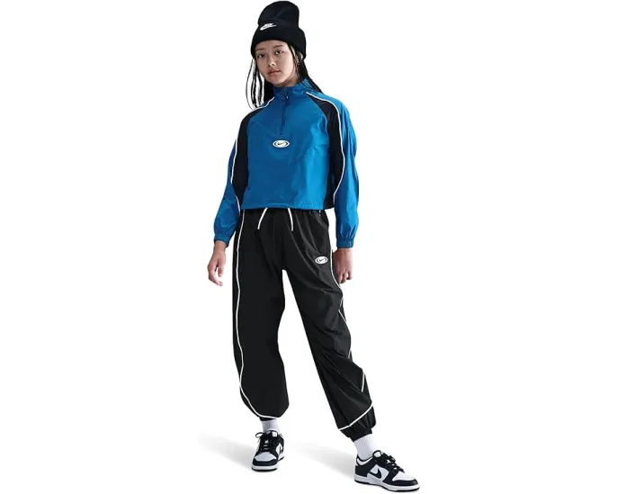 Nike Kids Спортивные брюки с эластичными манжетами и карманами