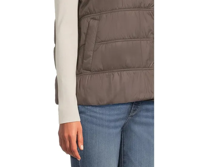 Жилет Eileen Fisher с высоким воротником и утеплителем PrimaLoft