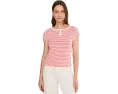 Футболка Morning Pages Henley от Free People в полоску