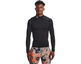 Under Armour ColdGear Armour Compression Mock с сетчатыми вставками и двуслойной тканью