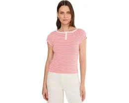 Футболка Morning Pages Henley от Free People в полоску