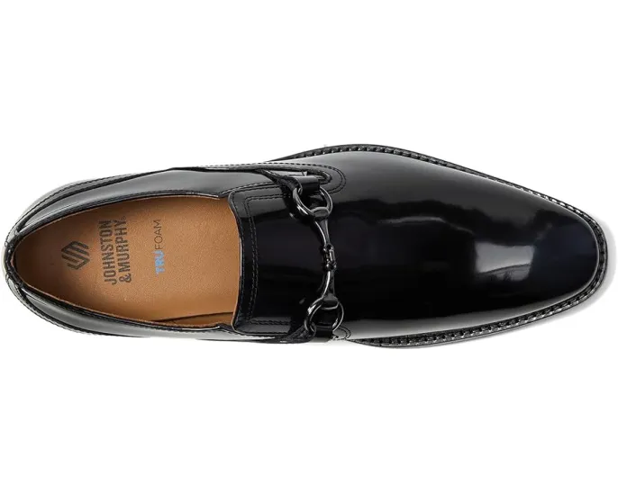 Лоферы Johnston & Murphy Richland с прямым мыском и металлической пряжкой