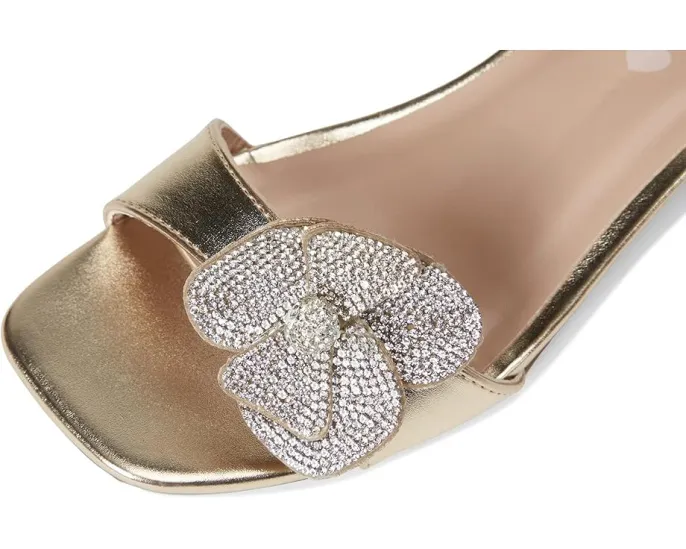 Steve Madden Kids Сандалии Kindra с металлическим верхом и стразами