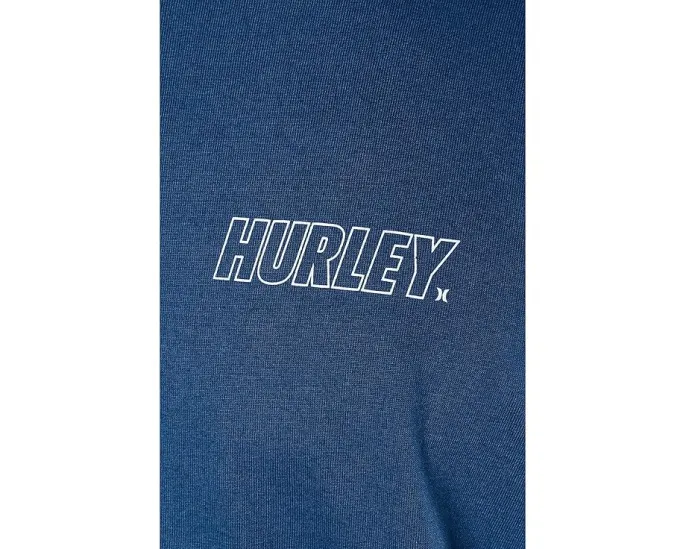 Футболка Hurley H2o Dri Fastlane Lined Short Sleeve с коротким рукавом