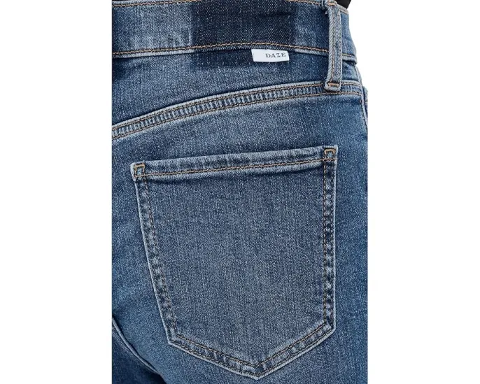 Джинсы Shy Girl High-rise Crop Flare In DAZE укороченные клеш с завышенной талией