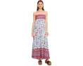Макси-платье Day Out Maxi Dress Show Me Your Mumu с принтом сардин и открытыми плечами