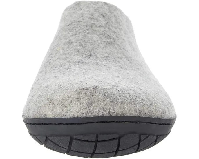 Войлочные тапочки Glerups Wool Slip-On с резиновой подошвой и влагоотводящим эффектом