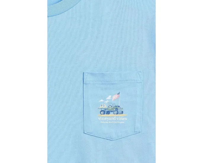 Футболка Americana Truck с коротким рукавом для детей Vineyard Vines
