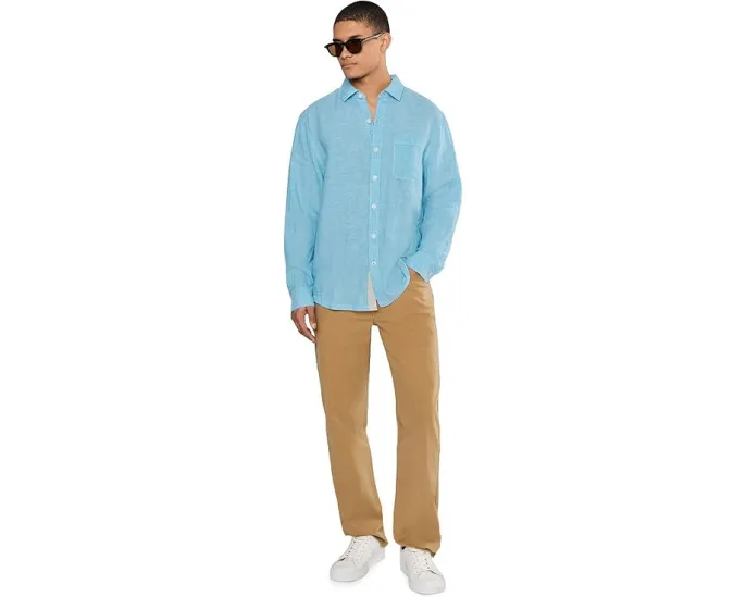 Льняная рубашка Tommy Bahama Long Sleeve Paradise Breezer