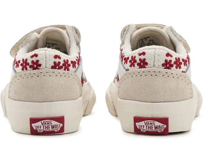 Кроссовки Vans Old Skool V с двойной липучкой для малышей