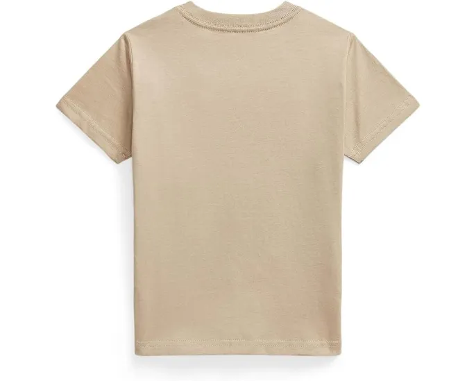 Детская футболка Polo Ralph Lauren Kids Cotton Jersey с круглым вырезом