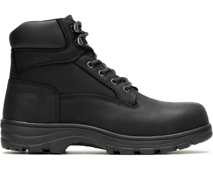 Водонепроницаемые рабочие ботинки Wolverine Carlsbad со стальным носком высотой 6 дюймов (15.24 см)