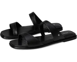 Плоские сандалии Jaida с асимметричным кожаным верхом