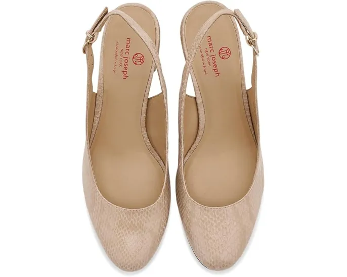 Туфли-лодочки Marc Joseph New York Broad St на блочном каблуке