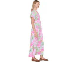 Макси-платье Keenan с запахом и цветочным принтом Lilly Pulitzer