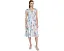 Цветочное платье Calvin Klein Printed Seamed с силуэтом трапеция