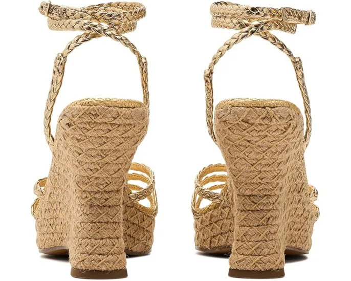 Сандалии Sam Edelman Mindie на танкетке с круглым мысом
