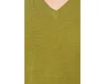 Футболка Eileen Fisher с V-образным вырезом из органического хлопкового джерси