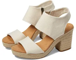 TOMS Majorca платформы с закрытым носком на квадратном каблуке