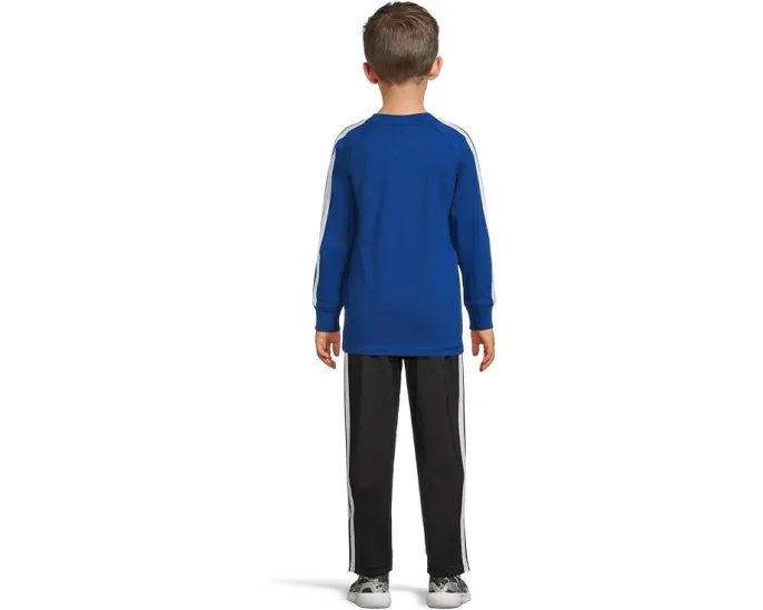 Детский комплект adidas из хлопка с регланными рукавами