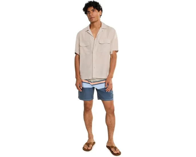 Классические прямые шорты для серфинга Quiksilver
