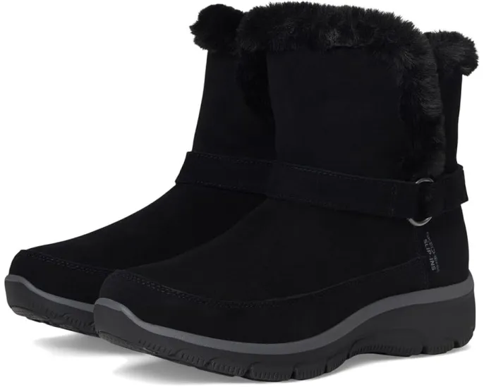 Ботинки SKECHERS Easy Going с технологией Hands Free Slip-ins на клиновидном каблуке