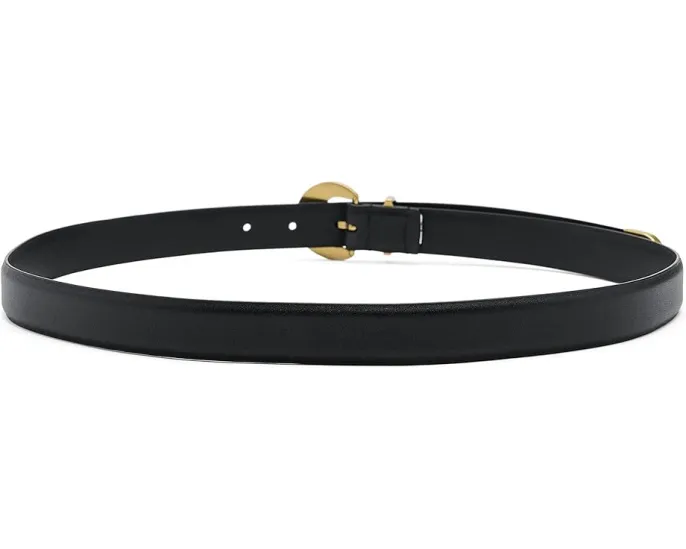 Широкий кожаный ремень Madewell Lucie с массивной пряжкой