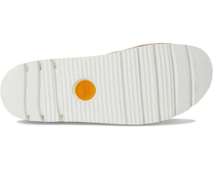 Сандалии Samuel Hubbard Portola Two-Strap с регулируемыми липучками и клиновидным каблуком