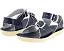 Детские сандалии Salt Water Sandal Sun-San Surfer с водостойкой кожей и латунными пряжками