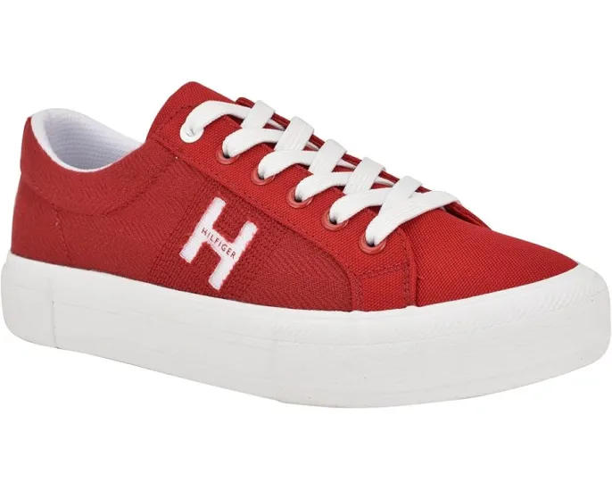 Tommy Hilfiger Aconia кроссовки из холста с тисненым логотипом и резиновой подошвой