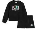 Детский набор Puma пуловер с круглым вырезом и шорты