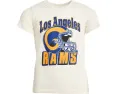 Детская футболка Junk Food Clothing Kids с принтом Los Angeles Rams и коротким рукавом