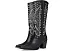 Ботинки Diamonds Forever от Dingo до колена с квадратным каблуком и стразами