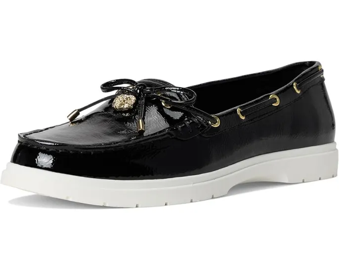 Лоферы Allie от Anne Klein с платформой и верхом из льна